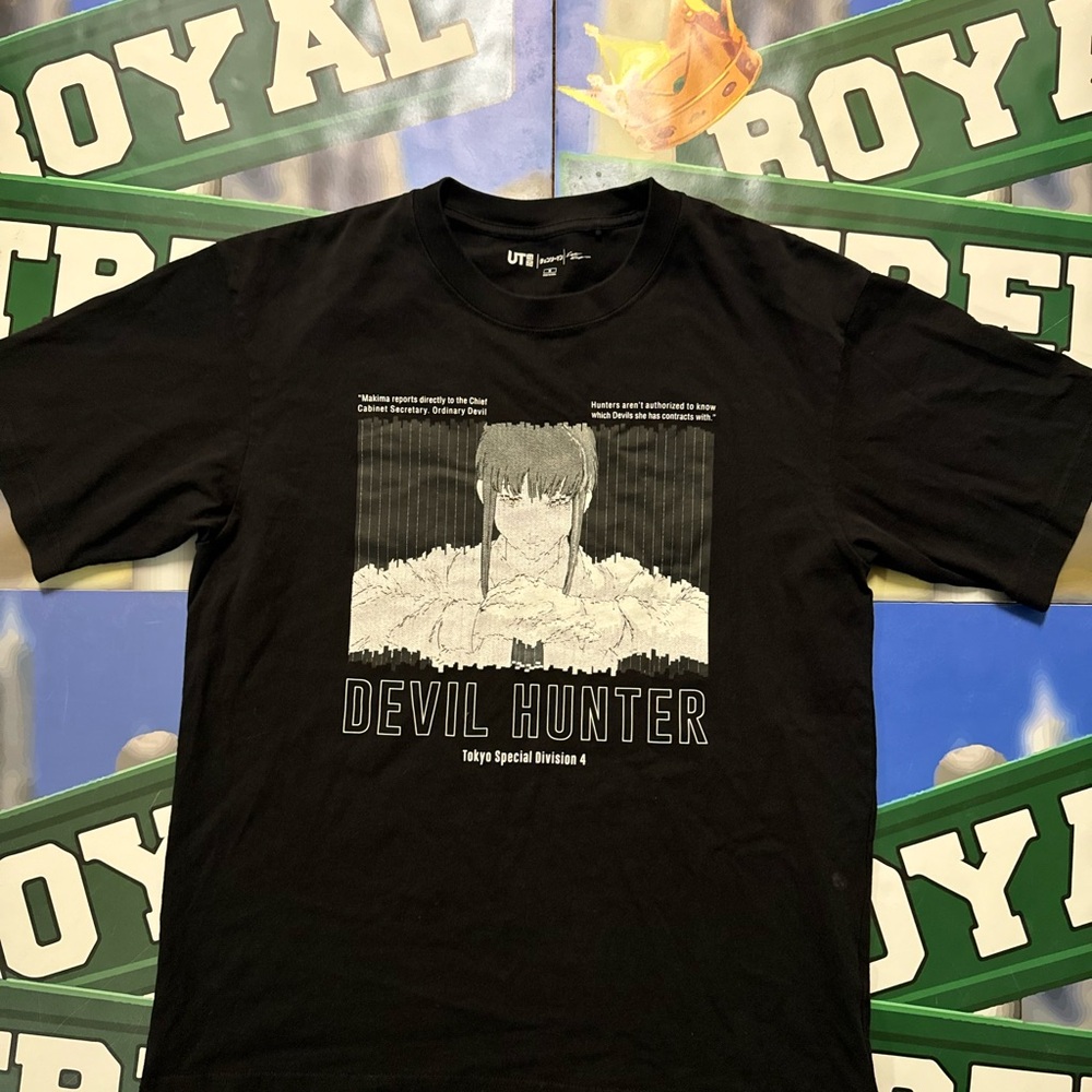 Uniqlo x chainsaw man t shirt